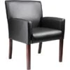 Boss® Reception Room Grouping In Mahogany Finish; Reception Chair