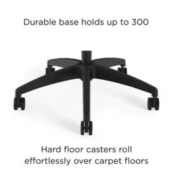 Union & Scale™ Workplace2.0™ 500 Series Fabric Task Chair, Black (51972) -Popular Furniture 2BA3966D 1A95 45D9 A02053CA48A87726 s7