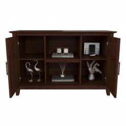 Bush Furniture Key West 30" Accent Cabinet With Doors And 4 Shelves, Bing Cherry (KWS146BC-03) -Popular Furniture 39E4BF02 CB31 4CCB A712E13F6F87751C s7