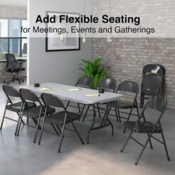 Quill Brand® Banquet/Reception Chair, Black, 4/Pack (51501) 7 Quill Brand® Banquet/Reception Chair, Black, 4/Pack (51501) -Popular Furniture 5B984E46 5D2D 4136 BDBDF299D29C3B37 s7