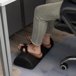 Mind Reader Harmony Collection Footrests, Black (FTFOAM-BLK)