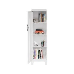 Space Solutions 49.38" Pearl White Storage Locker (25226) -Popular Furniture 67B6585C 1946 401C BF393809D95B2C47 s7