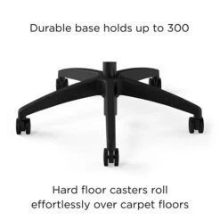 Union & Scale™ Workplace2.0™ 500 Series Armless Vinyl Task Chair, Black 52266) -Popular Furniture C021D021 D82F 4480 9BB9471490881BB6 s7