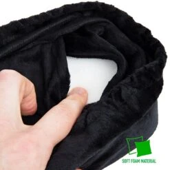 Mind Reader Harmony Collection Fabric Arm Rests, Black, 2/Set (ARMREST2-BLK) -Popular Furniture DBEE0D14 01A9 4F23 BD1C1A8E35C6014F s7