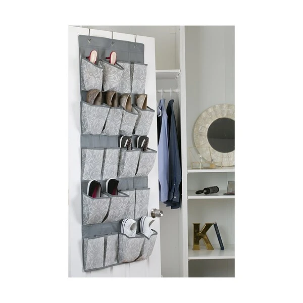 Laura Ashley Shoe Organizer, 20 Pocket (LA-95606) 1 Laura Ashley Shoe Organizer, 20 Pocket (LA-95606)
