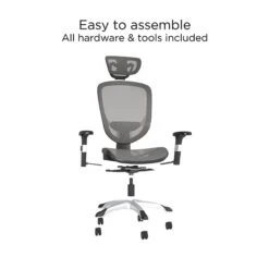 Quill Brand® Hyken Technical Mesh Task Chair, Charcoal Gray -Popular Furniture F69D1AE7 6C25 42CE 943EB0935EDF8D3B s7