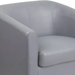 Flash Furniture Faux Leather Guest Chair, Gray (BT873GY) -Popular Furniture FA262A63 6F35 4FB9 8F326E4E9DB23280 s7