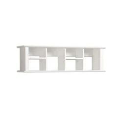 Prepac™ Wall Mounted Desk Hutch, 48" X 11.5", White (WHD-1348) -Popular Furniture m000070371 s7