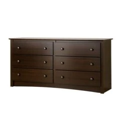 Prepac™ 29" Fremont 6 Drawer Dresser, Espresso (EDC-6330-K) -Popular Furniture m000070473 s7