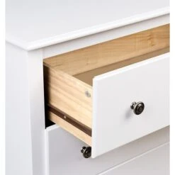 Prepac™ 45.25" Monterey 5 Drawer Chest; White (WDC-3345-K) 11 Prepac™ 45.25" Monterey 5 Drawer Chest; White (WDC-3345-K) -Popular Furniture m000070480 s7