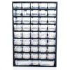 Trademark Stalwart™ Plastic 41 Compartment Hardware Storage Box, Black (886511418547)