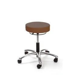 Brandt Airbuoy 17421RR 14" Pneumatic Stool With Ring Release, Chestnut Brown