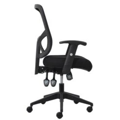 Essentials By OFM ESS-3050 Mesh Task Chair Adjustable Arms, Black -Popular Furniture m004540819 s7