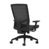 Union & Scale Workplace2.0™ Fabric Task Chair, Iron Ore, Integrated Lumbar, 2D Arms, Synchro Seat Slide