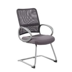 Boss Nylon Guest Chair, Grey (B6419-CG)