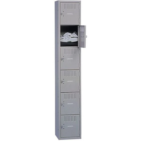 Tennsco Heavy Gauge Steel Box Compartment Lockers, 1 Wide, Sand (BS6121812ASD) (BS6121812ASD) 1 Tennsco Heavy Gauge Steel Box Compartment Lockers, 1 Wide, Sand (BS6121812ASD) (BS6121812ASD)
