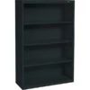 Tennsco® Metal Bookcases In Black, 52-1/2"