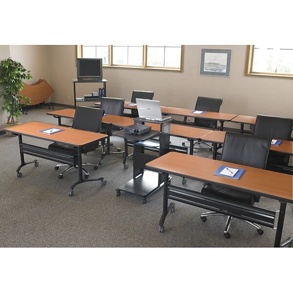 Safco Valore Training Series Polyester High Back Nesting Chair, Black 1 Safco Valore Training Series Polyester High Back Nesting Chair, Black