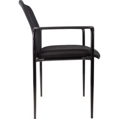 Boss Fabric Guest Chair, Black (B6909-BK) 6 Boss Fabric Guest Chair, Black (B6909-BK) -Popular Furniture s0373762 s7