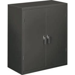HON® Brigade® Steel Storage Cabinet, Assembled, 42Hx36Wx18D", Charcoal