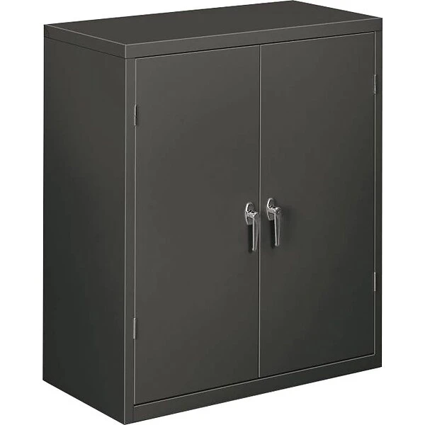 HON® Brigade® Steel Storage Cabinet, Assembled, 42Hx36Wx18D", Charcoal 1 HON® Brigade® Steel Storage Cabinet, Assembled, 42Hx36Wx18D", Charcoal