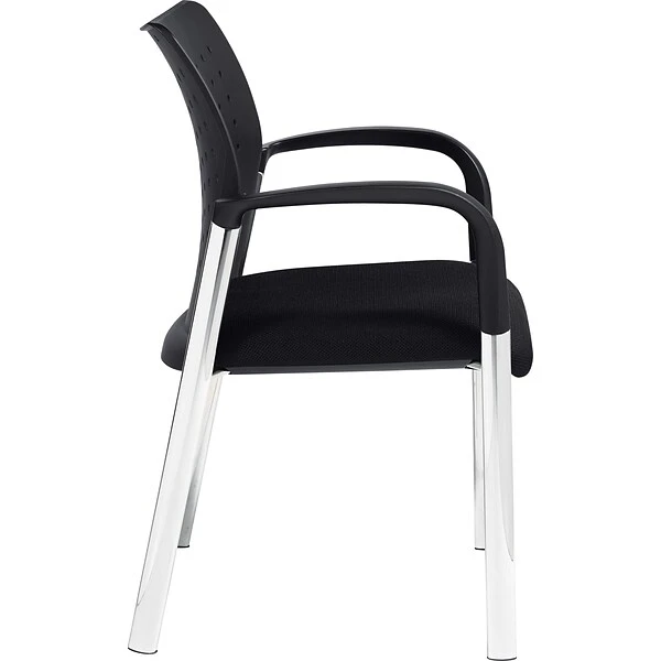 Global Offices To Go Fabric Guest Chair, Black, 2/Carton (TDOTG11740B) 1 Global Offices To Go Fabric Guest Chair, Black, 2/Carton (TDOTG11740B)