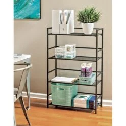 Flipshelf 4-shelf Wide Unit