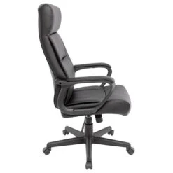Quill Brand® Rutherford Luxura Manager Chair, Black (45608) -Popular Furniture s1159808 s7