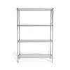 Coastwide Professional™ 4-Shelf Wire Unit, 48"W, Chrome (CW25477)