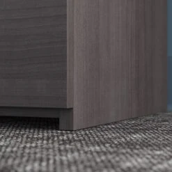 Bush Business Furniture Office 500 5-Shelf 70"H Bookcase With Doors, Storm Gray (OFB136SG) -Popular Furniture sp101402969 s7