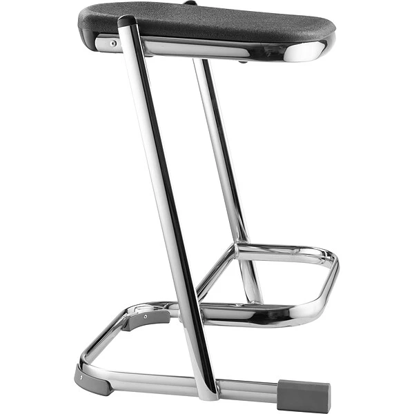 National Public Seating 22" 6600 Series Blow Molded Polypropylene Z-Stool, Black, 3/Pack (6622/3) 2 National Public Seating 22" 6600 Series Blow Molded Polypropylene Z-Stool, Black, 3/Pack (6622/3) - Image 2