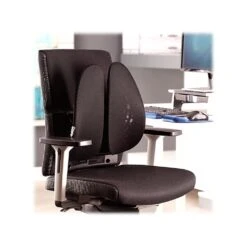 Fellowes Back Angel Back Support, Black (8026401) -Popular Furniture sp104485224 s7
