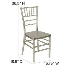 Flash Furniture HERCULES Series Resin Chiavari Chair, 2/Pk (2LECHAMP) 12 Flash Furniture HERCULES Series Resin Chiavari Chair, 2/Pk (2LECHAMP) -Popular Furniture sp112116679 s7
