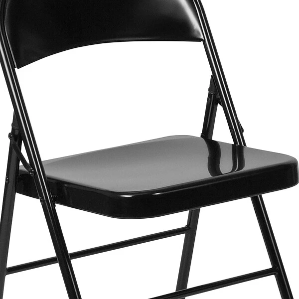 Flash Furniture HERCULES Series Metal Folding Chair, 4/Pk (4BDF002BK) 8 Flash Furniture HERCULES Series Metal Folding Chair, 4/Pk (4BDF002BK) - Image 8