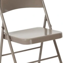 Flash Furniture HERCULES Series Metal Folding Chair, 4/Pk (4BDF002GY) -Popular Furniture sp112116717 s7