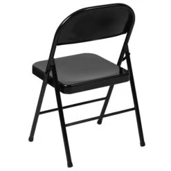 Flash Furniture HERCULES Series Metal Folding Chair, Black, 2/Pack (2BDF002BK) -Popular Furniture sp112116858 s7