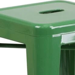 Flash Furniture Industrial Metal Restaurant Counter Height Stool, Green (CH3132024GN) 13 Flash Furniture Industrial Metal Restaurant Counter Height Stool, Green (CH3132024GN) -Popular Furniture sp112224917 s7