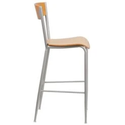 Flash Furniture Invincible Series Traditional Wood Restaurant Barstool, Natural (XUDG60218B) -Popular Furniture sp112225059 s7