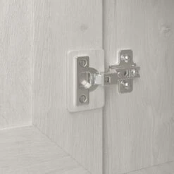 Bush Furniture Cabot 30.2" Storage Cabinet With 2 Shelves, Linen White Oak (WC31198) -Popular Furniture sp115661333 s7