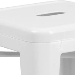 Flash Furniture Industrial Metal Restaurant Counter Height Stool, White (CH3132024WH) 13 Flash Furniture Industrial Metal Restaurant Counter Height Stool, White (CH3132024WH) -Popular Furniture sp116164257 s7
