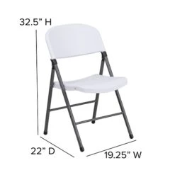 Flash Furniture HERCULES Series Plastic Folding Chair, White (2DADYCD50WH) 13 Flash Furniture HERCULES Series Plastic Folding Chair, White (2DADYCD50WH) -Popular Furniture sp116165003 s7