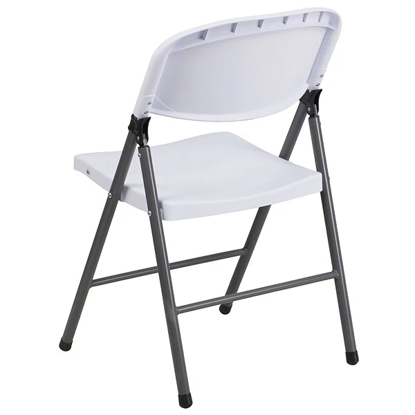 Flash Furniture HERCULES Series Plastic Folding Chair, White (2DADYCD50WH) 7 Flash Furniture HERCULES Series Plastic Folding Chair, White (2DADYCD50WH) - Image 7