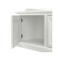 Kathy Ireland® Home By Bush Furniture Woodland 32" Entryway Bench With Doors, White Ash (WDL005WAS) -Popular Furniture sp117517686 s7