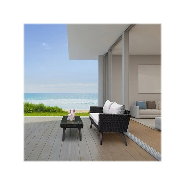 DUKAP KOTKA 2-Piece Sofa And Table Seating Set With Cushions, Dark Gray/Light Gray (O-DK-P01-B) 3 DUKAP KOTKA 2-Piece Sofa And Table Seating Set With Cushions, Dark Gray/Light Gray (O-DK-P01-B) - Image 3