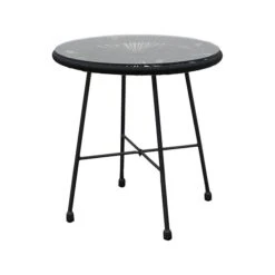 DUKAP SASSIO 3-Piece Seating Set Without Cushions, Black (O-DK-6967-BLK) 9 DUKAP SASSIO 3-Piece Seating Set Without Cushions, Black (O-DK-6967-BLK) -Popular Furniture sp121248100 s7