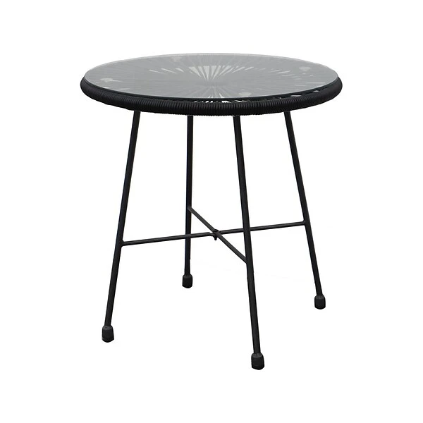 DUKAP SASSIO 3-Piece Seating Set Without Cushions, Black (O-DK-6967-BLK) 3 DUKAP SASSIO 3-Piece Seating Set Without Cushions, Black (O-DK-6967-BLK) - Image 3