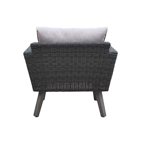 DUKAP KOTKA 4-Piece Sofa Seating Set With Cushions, Dark Gray/Light Gray (O-DK-P01-AB) 4 DUKAP KOTKA 4-Piece Sofa Seating Set With Cushions, Dark Gray/Light Gray (O-DK-P01-AB) - Image 4