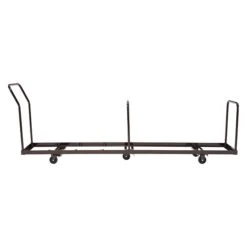 NPS Folding Chair Dolly, Vertical Storage, Brown (DY-50) -Popular Furniture sp122994621 s7