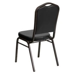 Flash Furniture HERCULES Banquet Chairs W/Black Vinyl & Gold Vein Frame, 4/Pack 14 Flash Furniture HERCULES Banquet Chairs W/Black Vinyl & Gold Vein Frame, 4/Pack -Popular Furniture sp123070327 s7