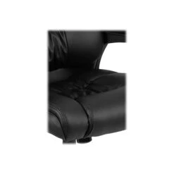 Flash Furniture Fundamentals Ergonomic LeatherSoft Swivel Big & Tall Office Chair, Black (CX1179HBK) -Popular Furniture sp124518534 s7